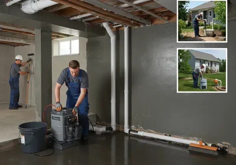 Basement Waterproofing and Flood Prevention process in Lofall, WA